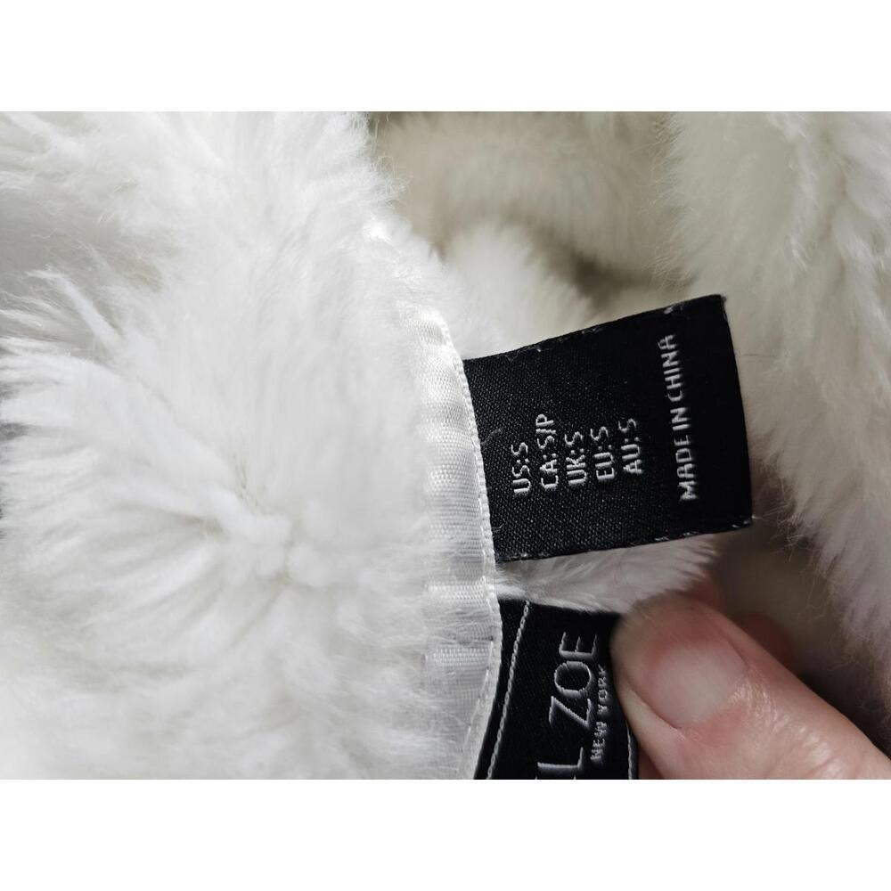 Rachel Zoe  Fur Trimmed Women's Robe EUC SZ S - Picture 7 of 11